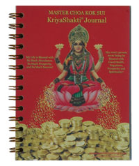 spiral journal with a clear poly cover over a full-color top sheet