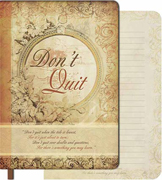 Dont Quit Softcover Journal